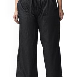 Tripursundari Fashion Women Relaxed Fit Mid-Rise Denim Trousers-image-67