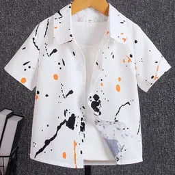 BAESD Boys Standard Opaque Printed Casual Shirt-image-95
