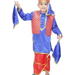 Kaku Fancy dresses Boys Indian State Punjabi Folk Dance Costume-46