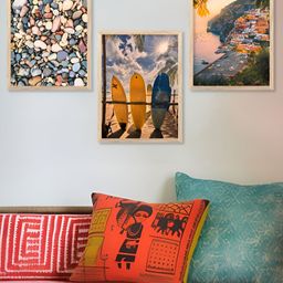 Kotart Blue & Yellow 3 Pieces Beach Wooden Wall Arts-picture-39