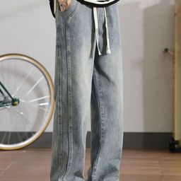 StyleCast x Revolte Men Mid-Rise Mom Fit Light Fade Jeans-image-22
