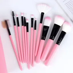 MYN Set Of 12 Travel Makeup Brushes Set With Storage Box-47