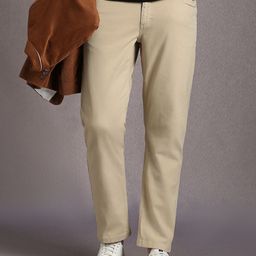Louis Philippe Jeans Men Regular Fit Mid-Rise Trousers-image-34
