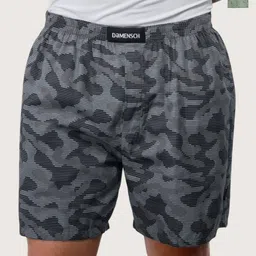 DAMENSCH Pack Of 2 Printed Pure Cotton Mid Rise Ultra-Light Boxers BS1002-MX2254-image-61