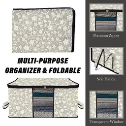 Kuber Industries Black Set of 4 Regular Drawer Organiser Organisers image 5