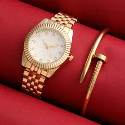 HAUTE SAUCE by Campus Sutra Set Of 2 Watch Gift Set-image-38
