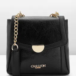 Carlton London Textured Sling Bag-29