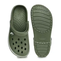 ABROS Men Self Design Clogs image 3
