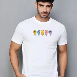 KaamBhari Graphic Printed Round Neck Pure Cotton T-shirt-picture-32