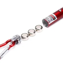 RECTITUDE Pocket Size 3 in 1 Laser Pointer, LED Torch & UV Light with Key Chain image 4