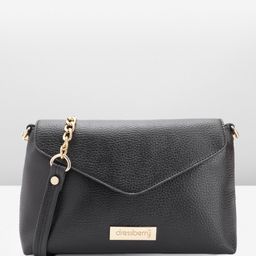 DressBerry Textured Structured Sling Bag-18