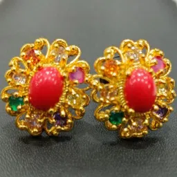 Gorkhastyle Contemporary Studs Earrings-57