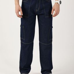 Thomas Scott Men Loose Fit Relaxed Fit Mid-Rise Cotton Jeans-image-45