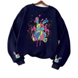 Joggers Park Kids-Unisex Blue Cotton Sweatshirts-image-21