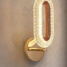 GAUVIK Gold-Toned Textured Metal Cylinder Shaped Wall Lamp-picture-25