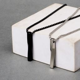SALTY Set Of 2 Men Collier & Collier Pendant Chains-image-57