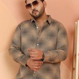 Instafab Plus Abstract Printed Comfort Relaxed Fit Cotton Shirt-picture-27