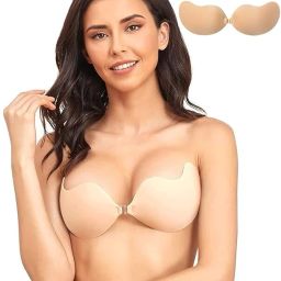 Women Stick-on Heavily Padded Bra-image-51