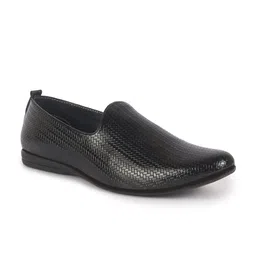FAUSTO Men Textured Round Toe Lightweight Mojaris-picture-20
