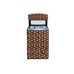 The Furnishing Tree Brown Plastic Washing Machine Cover-88