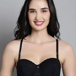 MAKCLAN Women Medium Coverage Anti Odour Underwired Lightly Padded Balconette Bra-17