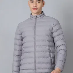 HOUSE OF VEDAS Men Lightweight Bomber with Embroidered Jacket-image-1