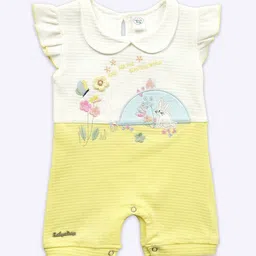 Babys Day Infant Girls Embroidery Cotton Rompers-image-7