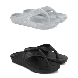 DRACKFOOT Men Pack Of 2 Thong Flip-Flops-37