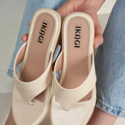 IKAGI Women Open Back Heels-12