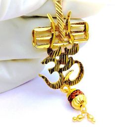 RAVIOUR LIFESTYLE Unisex Gold Pendant-picture-23