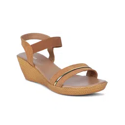 Bata Women Wedge Heels Sandals-43