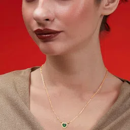 MINUTIAE Brass Gold-Plated Handcrafted Necklace-23