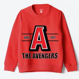 YK Disney Boys Round Neck Graphic Printed Long Sleeves Sweatshirt-image-13
