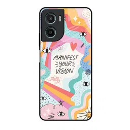 QRIOH Conversational Printed Motorola G05 Back Case Mobile Accessories-image-95