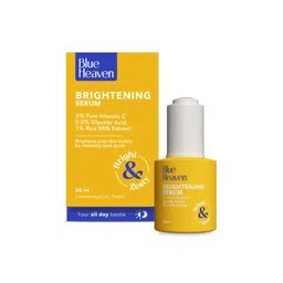 Blue Heaven Brightening 5% Vitamin C Face Serum With Glycolic Acid & Rice Milk - 20ml-37