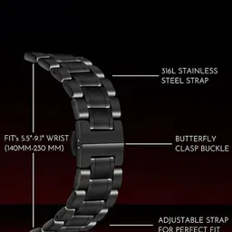 SWADESI STUFF Men Patterned Dial & Bracelet Style Straps Analogue Watch ROTATE 002 RED 18 image 5