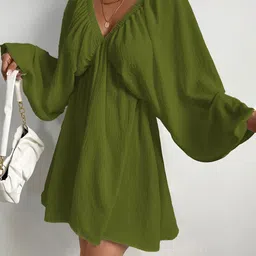 StyleCast x Revolte A-Line Mini Dress-image-88