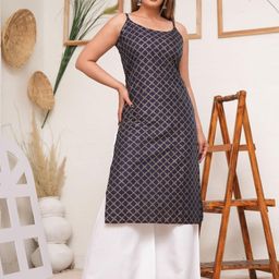 HARSUKHI Printed Straight Kurtis-image-86
