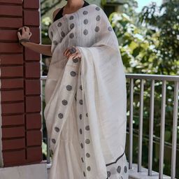bigben textile Silk Blend Banarasi Saree-image-73