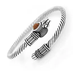 Dynamic Retail Global Men Rudraksha Shiv Trishul Bangle-Style Bracelet-image-27