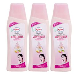 AYUR HERBALS Set Of 3 Natural Glow Moisturizing Lotion - 200 ml Each-54