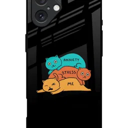 QRIOH Quirky Printed iPhone 16 Plus Back Case Mobile Accessories-3