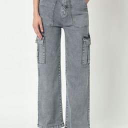 M MODDY Women Jean Straight Fit High-Rise Heavy Fade Stretchable Jeans-image-87