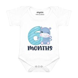 Arvesa 6 Month Baby Printed Bodysuit-image-31