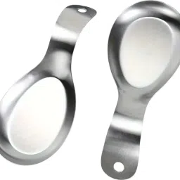 Stainless steel Rest spoon heavy and big size 2pc Disposable Stainless Steel Serving Spoon Set-image-88