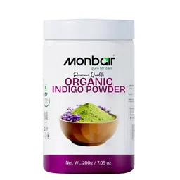 MONBAIROrganic Indigo Powder Natural Hair Colourant - 200 g-56