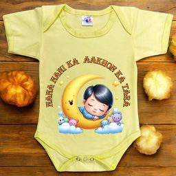 Cute Pals Infants Nana Nani Printed Cotton Bodysuit-image-99