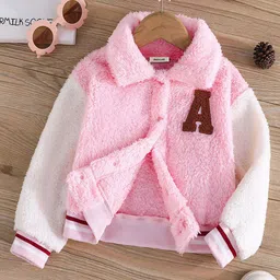 INCLUD Girls Colourblocked Open Front Jacket-image-55