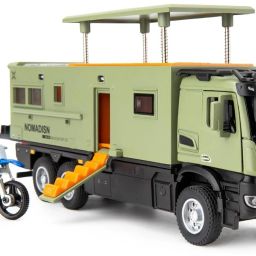 Camper RV Motorhome Toy Model Car, Diecast Pull Back Truck Toy-image-75