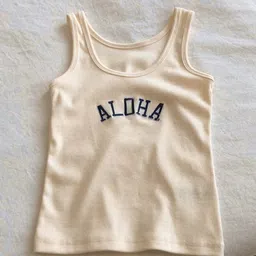 Outzidr Women Typography Embroidered Tank Tops-image-96
